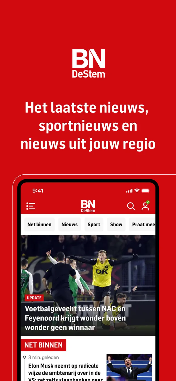 Screenshot #1 pour BN DeStem Nieuws