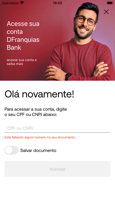 DFranquias Bank Screenshot