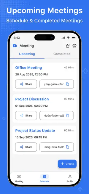 Video Meeting - Online Meeting iPhone screenshot 6