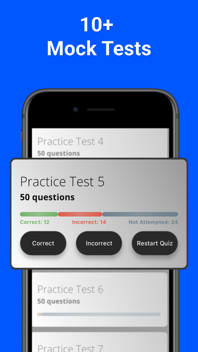 Texas DMV Practice Test Prep Screenshot