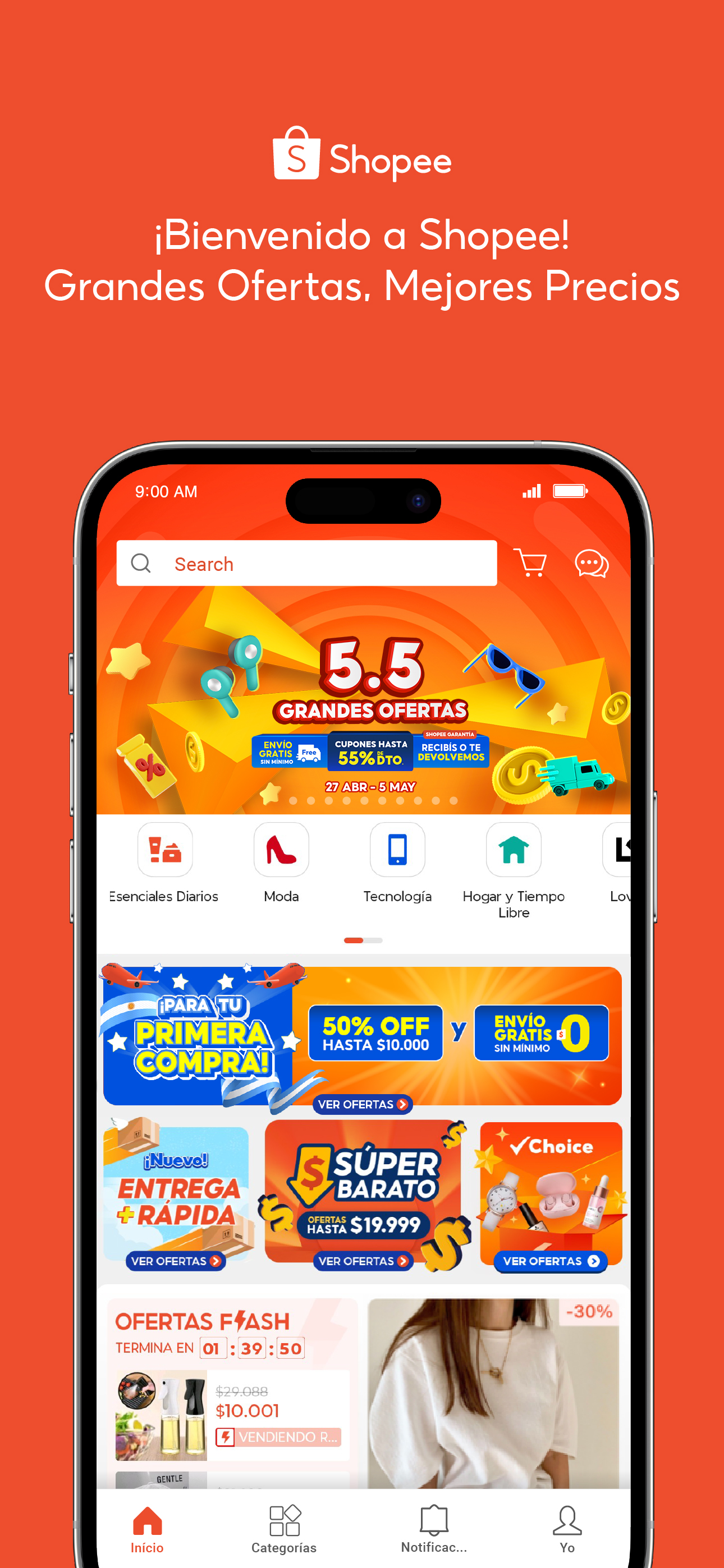 Shopee 5.5 Grandes Ofertas