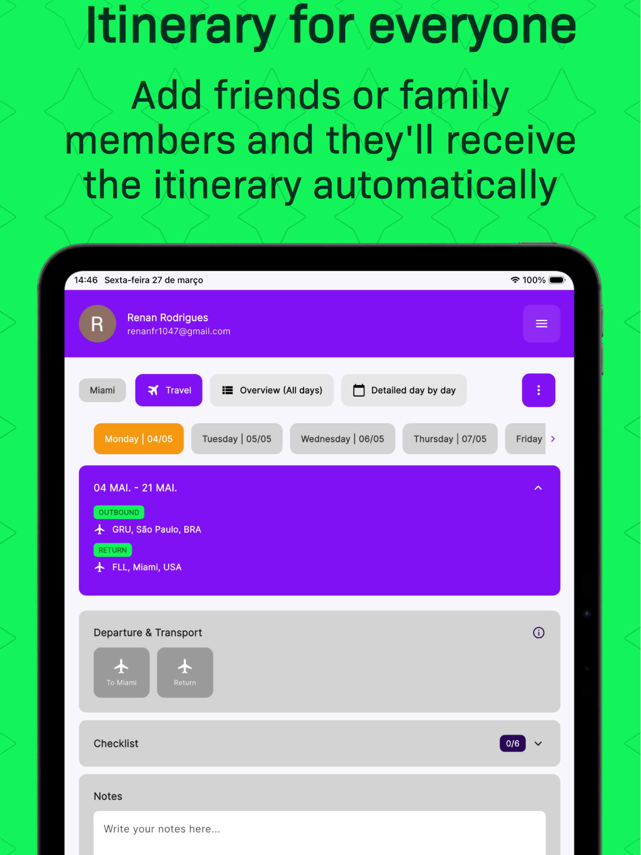 OND: Trip Planner & Guide