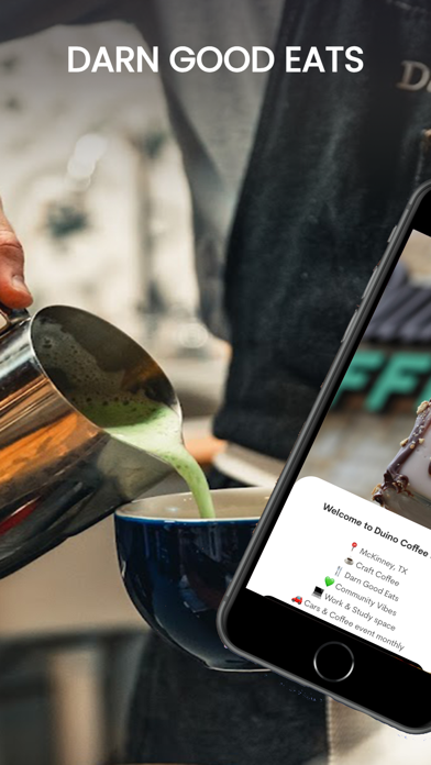 Duino Coffeehouse iPhone screenshot 2 - Food & Drink app