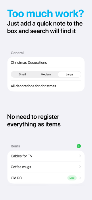 Boxie - Storage Organization Screenshot 6 of 7
