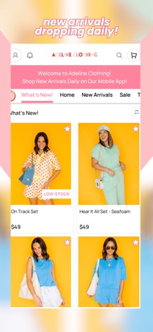 Adeline Clothing screenshot