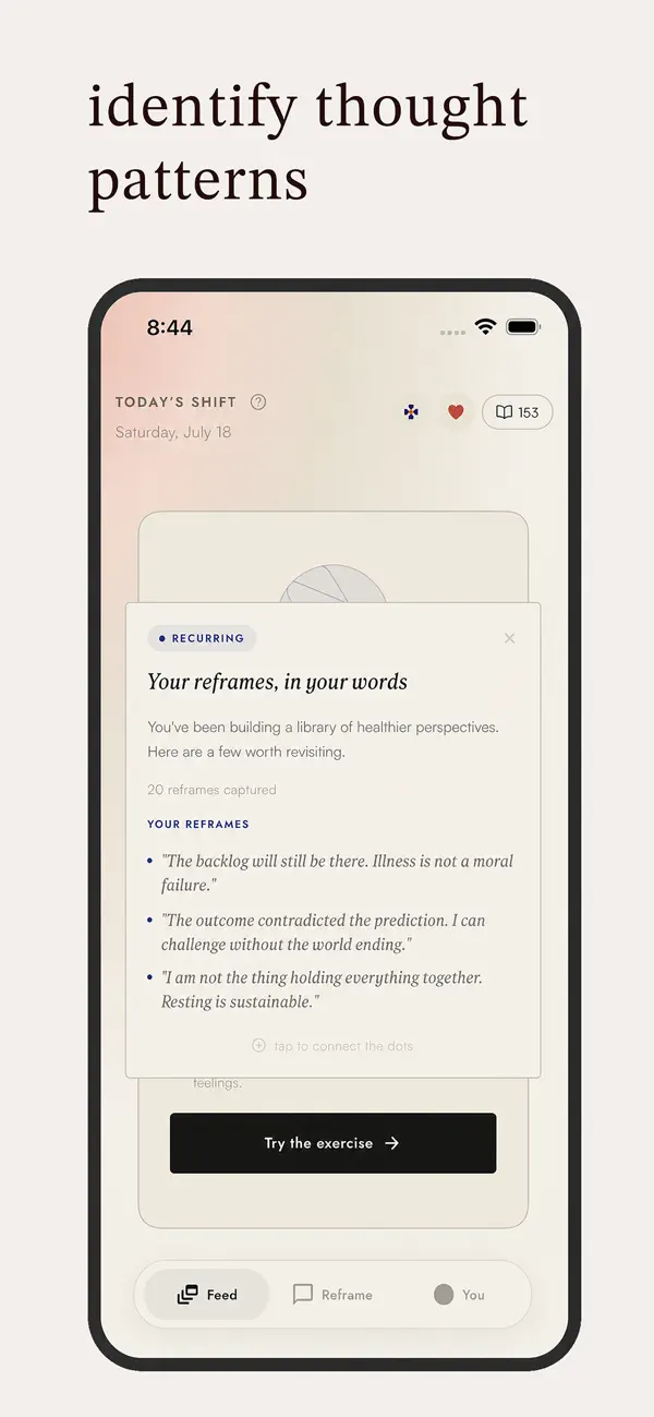 Screenshot #3 pour Reframed: Unclutter Your Brain