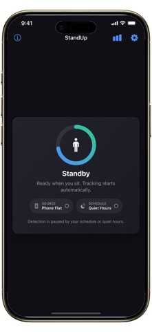 StandUp: Sit Reminder Screenshot 1 of 4