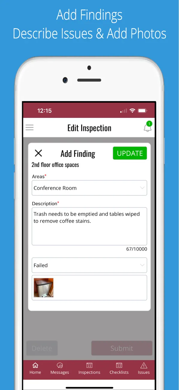 Screenshot #3 pour WorkMerk Inspections