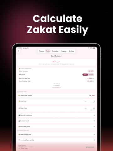 Taqvio: Muslim Prayer Times iPad screenshot