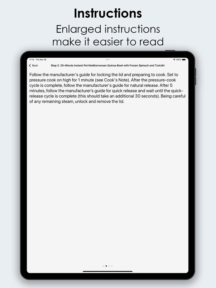 Instant Pot Recipes offline