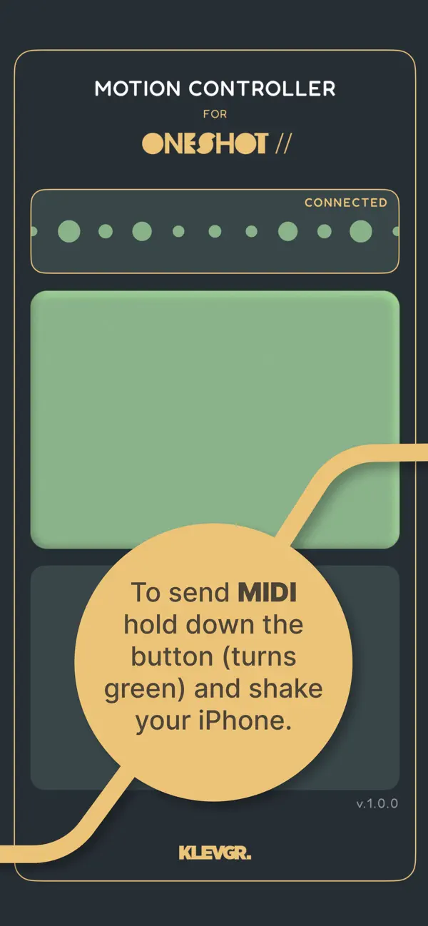 #3. Motion Controller (iOS) Ved: Klevgränd produkter AB