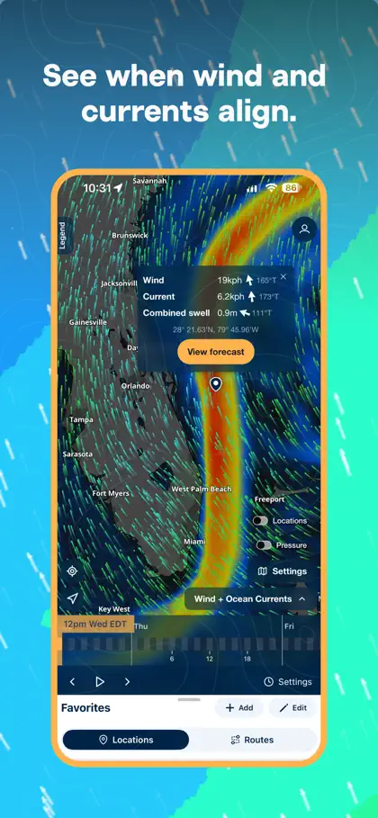 Screenshot 5 von 6 zu Buoyweather - Marine Forecasts