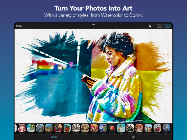BeCasso: Photo to Painting App Screenshot