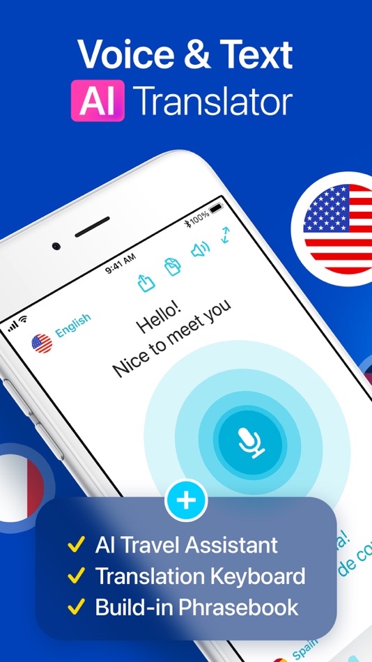#1. My Translator - AI Translate (iOS) Bởi: Dream App Studio UAB