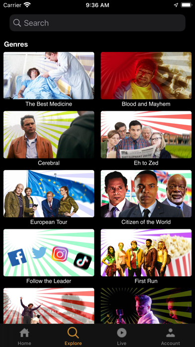 Justwatchme.tv Screenshot