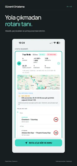 Güvenli Ortalama: EDS & Rota screenshot 1