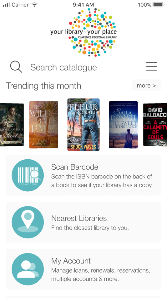 #1. Clarence Regional Library (iOS) 由: Clarence Regional Library