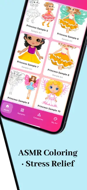 Colouring Book Games: Princess screenshot 2