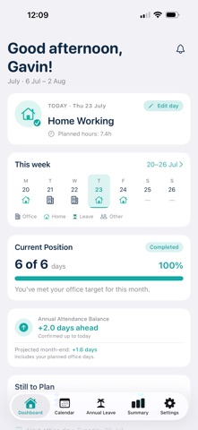 Desk Days HQ screenshot