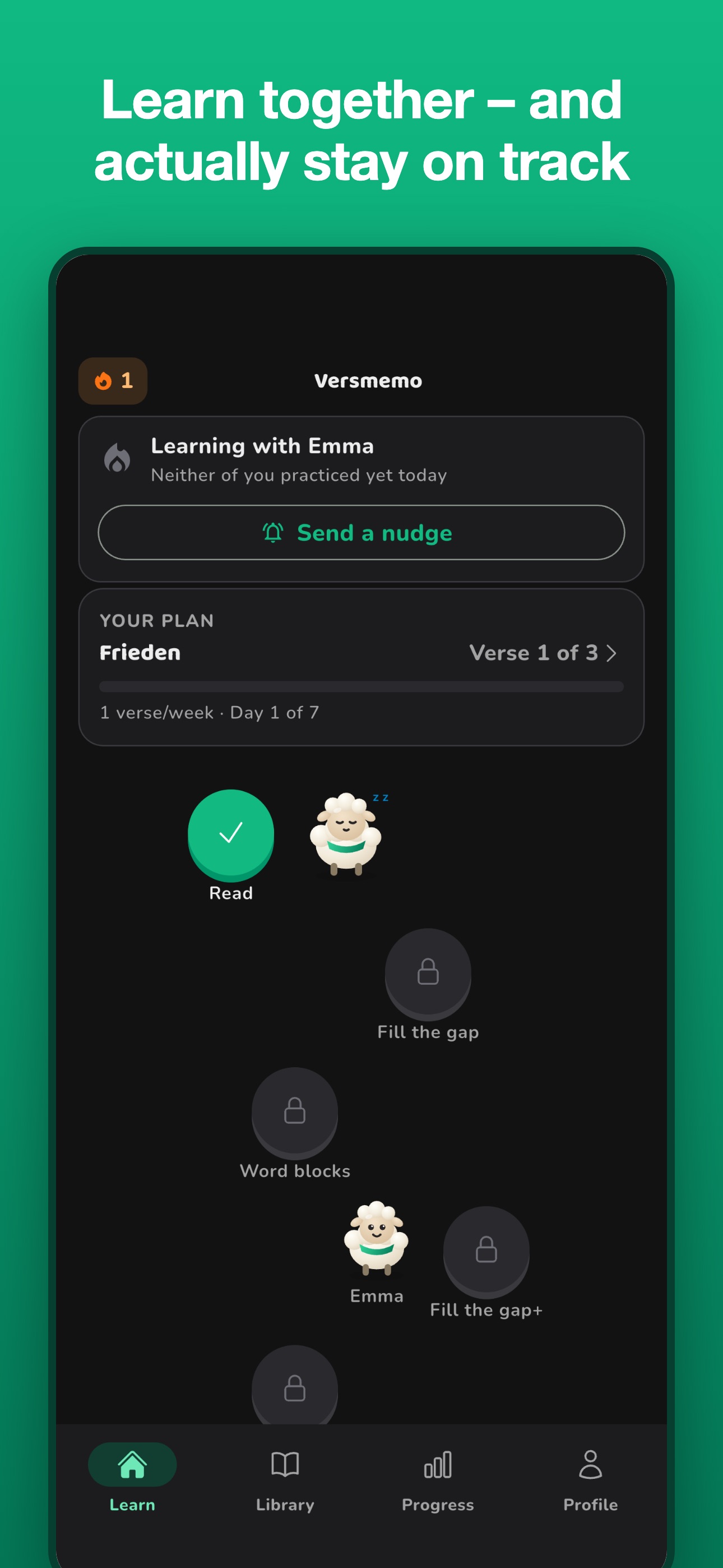 Screenshot 5 of Versmemo: Bible Verse Memory