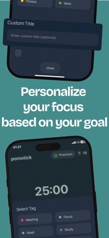 pomotick:Pomodoro Focus Work screenshot