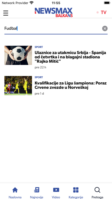 Newsmax Balkans Screenshot