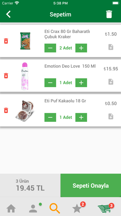 Pekdemir Online Market Screenshot