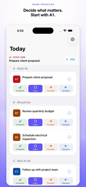 Prime Priorities: ABC Planner screenshot 1