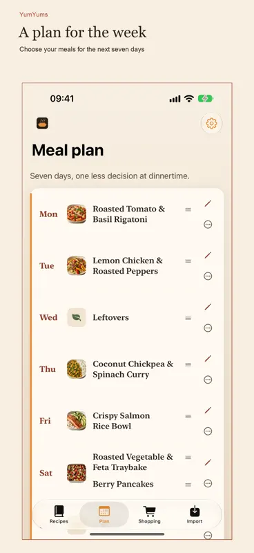 YumYums: Recipe Manager screenshot 3 of 6
