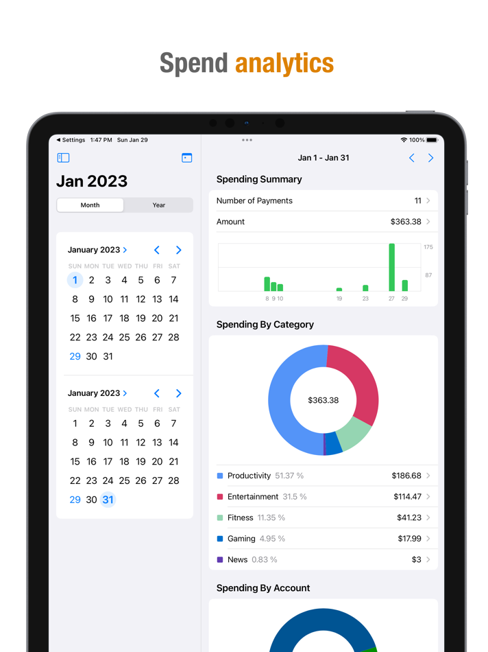 #5. Subscriptions - Track Expenses (iOS) Ved: Touchbits Inc.