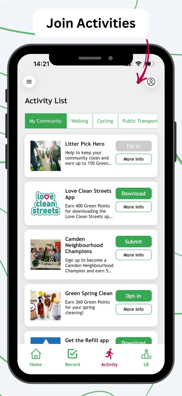 Screenshot #2 pour Camden Eco Points