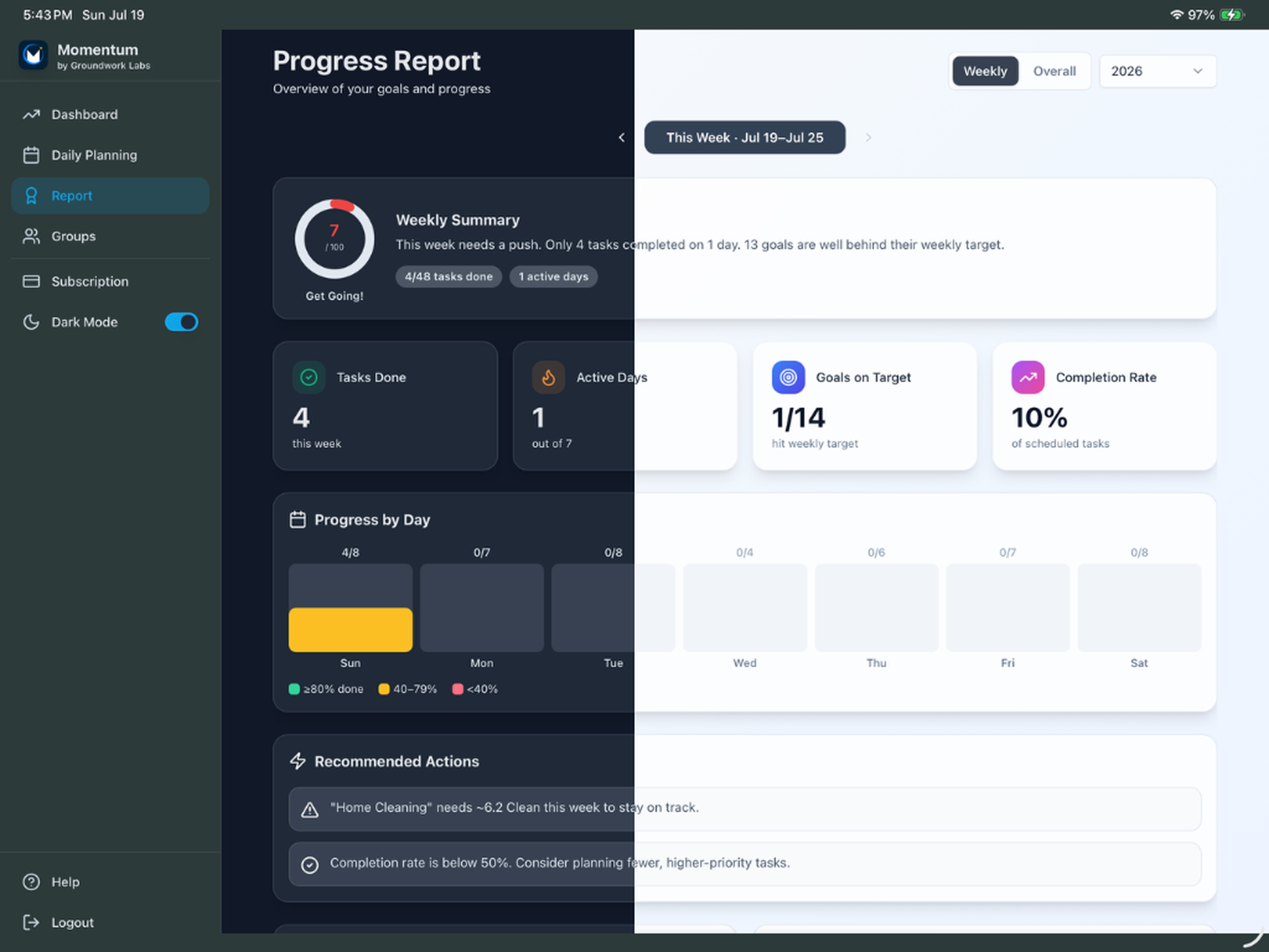XP Momentum: Goal Tracker screenshot 15