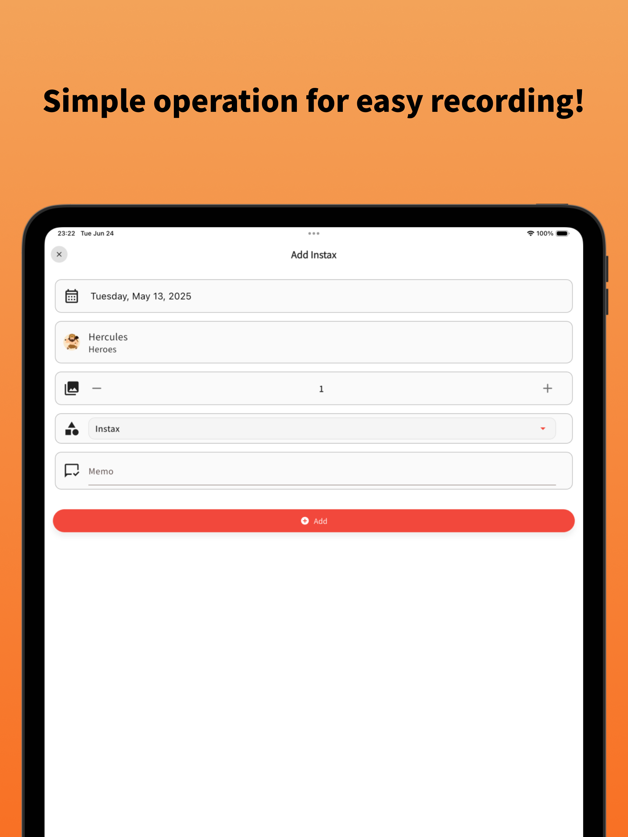 Chekiroku - Fave Counter & Log screenshot 9