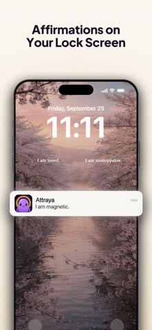 Attraya: Affirmations Widgets Screenshot 3 of 9