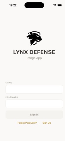 Lynx Defense Range App Screenshot 1 of 6