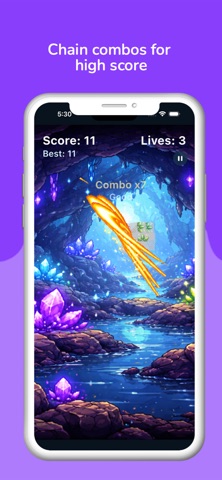 Crystal Slash: Gem Rush screenshot