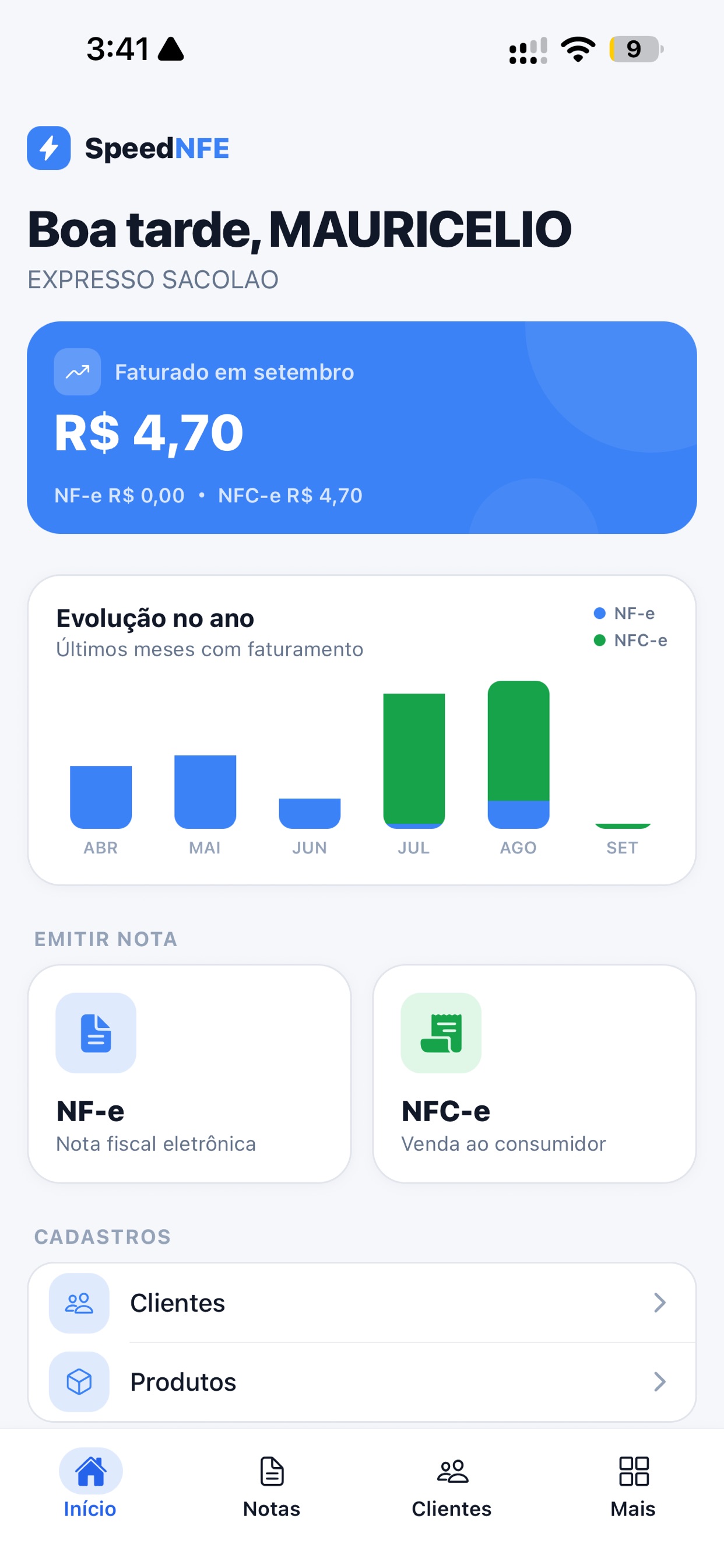 Screenshot 2 of SpeedNFE