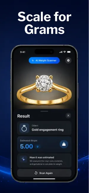 AI Scale For Grams: ScaleSnap screenshot 1
