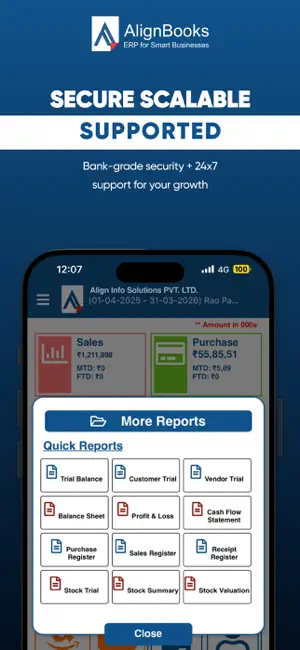 AlignBooks: ERP & Accounting screenshot 2
