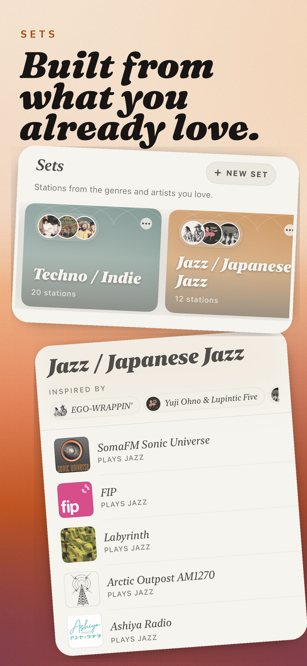 Setto FM: Curated Radio screenshot 3