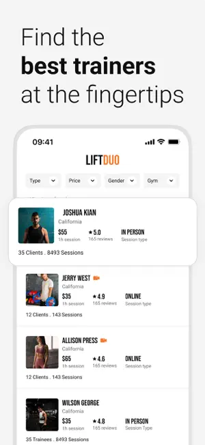 LiftDuo screenshot 1