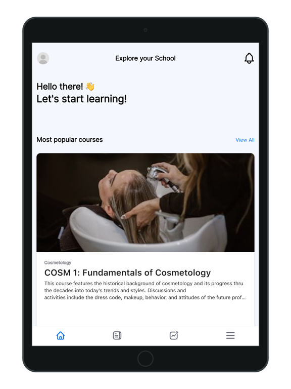 The Advanced Academy iPad screenshot 4 - Education app