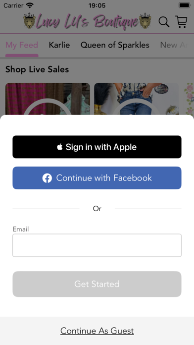 Lucy Lu's Boutique Screenshot