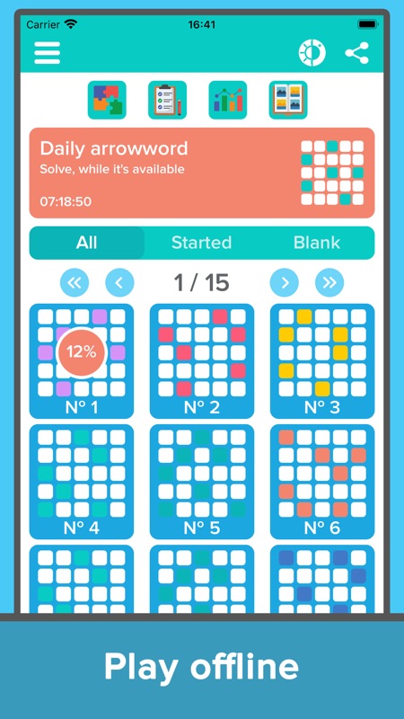 Crossword: Arrowword puzzles screenshot 3