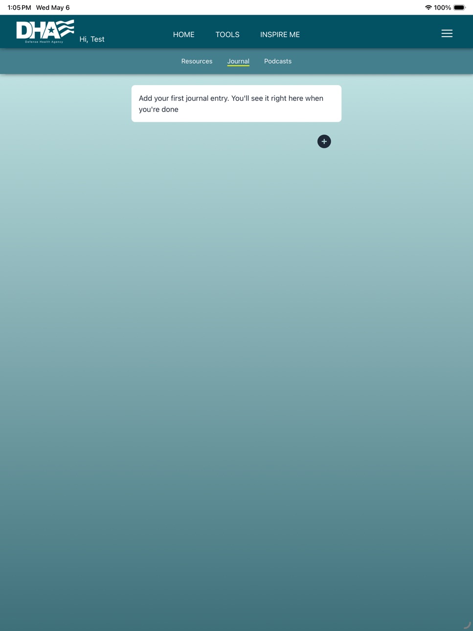 iPad screenshot
