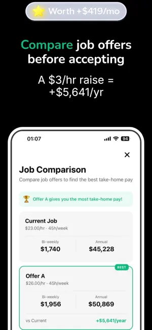 Work Hours & Time Card screenshot 2