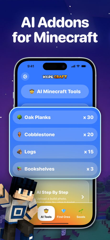 HypeCraft: AI Building Guide screenshot 3