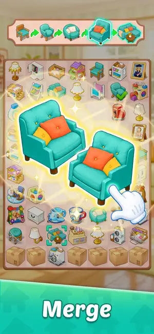 Family Tales: Merge & Design screenshot 1