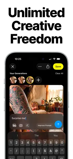 Inkigo - AI Tattoo Try-On iPhone Ekran Görüntüsü 3