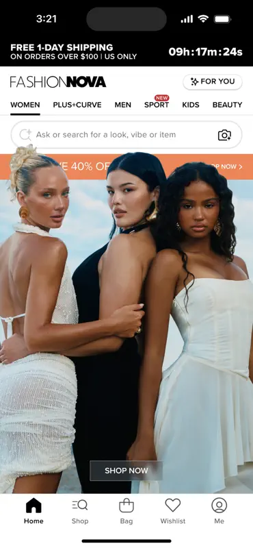 Fashion Nova: Trendy Shopping screenshot 1 of 10